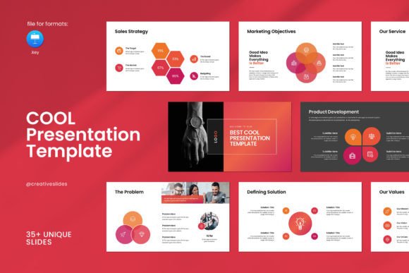 Download Cool Keynote Presentation Template - Key Collection