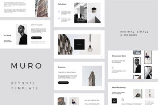 Download MURO - Keynote Presentation Template + Big Bonus - Key Collection