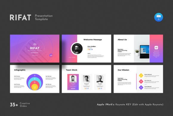 Download Rifat Keynote Presentation Template - Key Collection