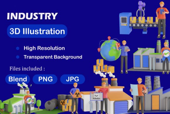 Download 3D Industry Pack - Industry Collection
