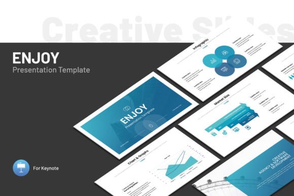 Download Enjoy Keynote Presentation Template - Key Collection