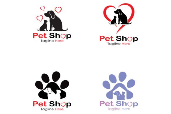 Download Pet Shop Logo Design Icon Illustration - Design Collection