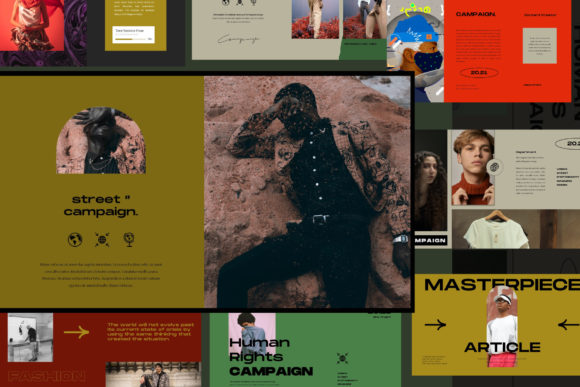 Download Campaign Keynote Template - Key Collection