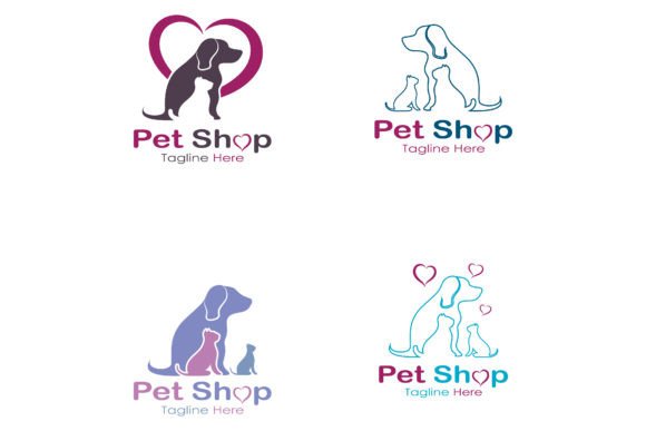 Download Pet Shop Logo Design Icon Illustration - Design Collection