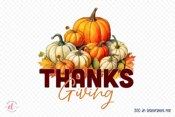 Download Thanks Giving PNG Sublimation Design - Design Collection