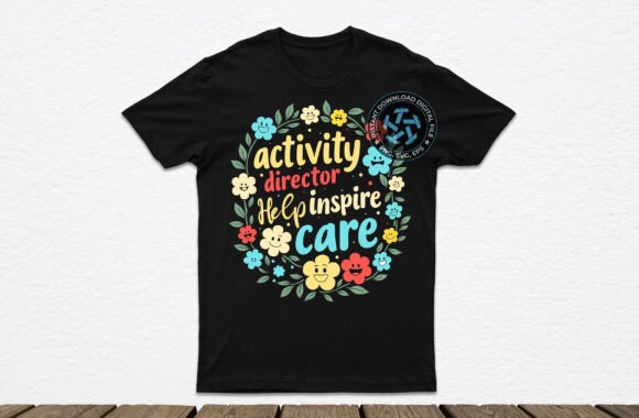 Download Activity Director T-shirt Design - Design Collection