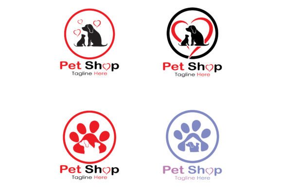 Download Pet Shop Logo Design Icon Illustration - Design Collection