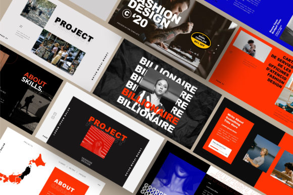 Download FASHION DESIGN Googleslide Template - Design Collection