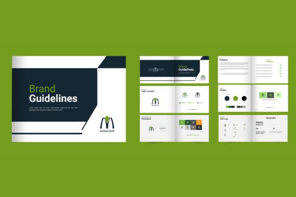 Download Brand Guideline, Brand Guideline Design - Design Collection