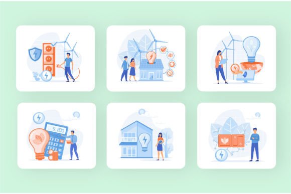 Download Smart Industry Set Bundle Illustration - Industry Collection