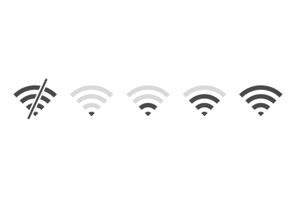 Download Wifi Signal Icons. Wireless Network Stre - Network Collection