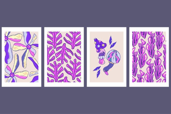 Download Trippy Y2k Psychedelic Poster for Design - Design Collection