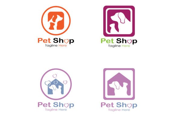 Download Pet Shop Logo Design Icon Illustration - Design Collection