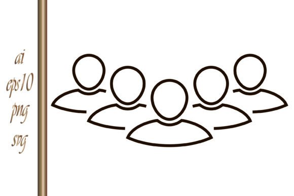Download Social Icon People Network Sketch Vector - Network Collection