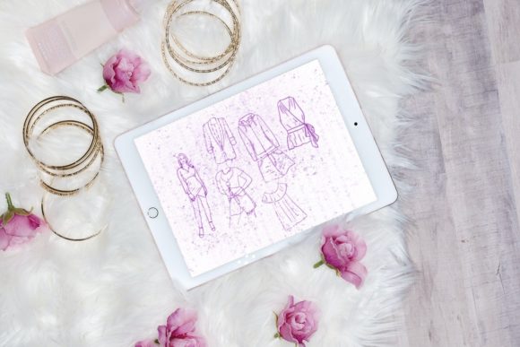 Download Line Art Clothes/Fashion Procreate V 66 - Fashion Collection